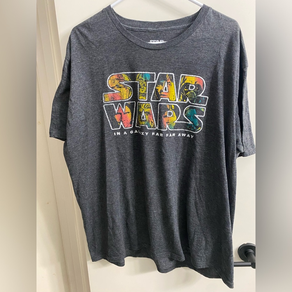 MAD Engine‎ Star Wars Logo Tee in Gray Men’s Size 2XL
